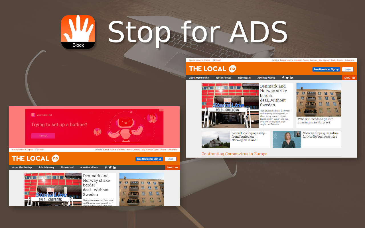 advertisement stop software free download